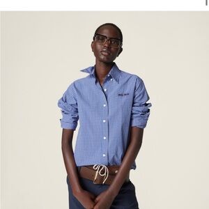 Miumiu Checked Shirt